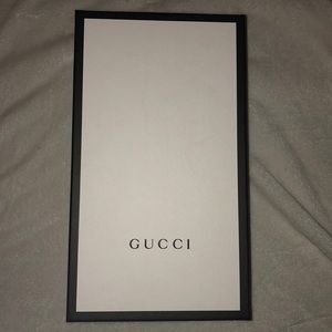 Authentic Gucci Shoe Box